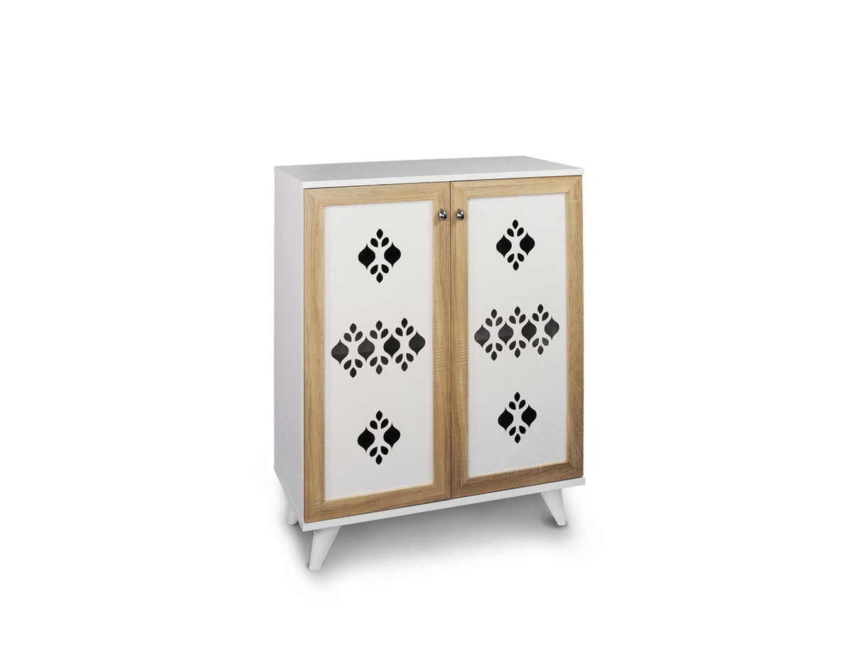 Karina Cabinet No: 2 White by Furnia at Eve Furniture