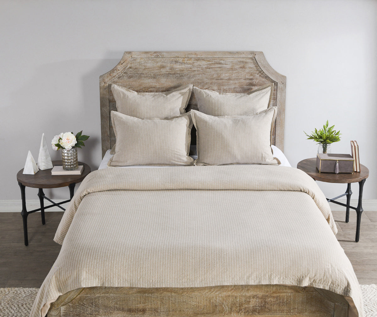 Karina Natural Duvet Cover by Classic Home at Eve Furniture