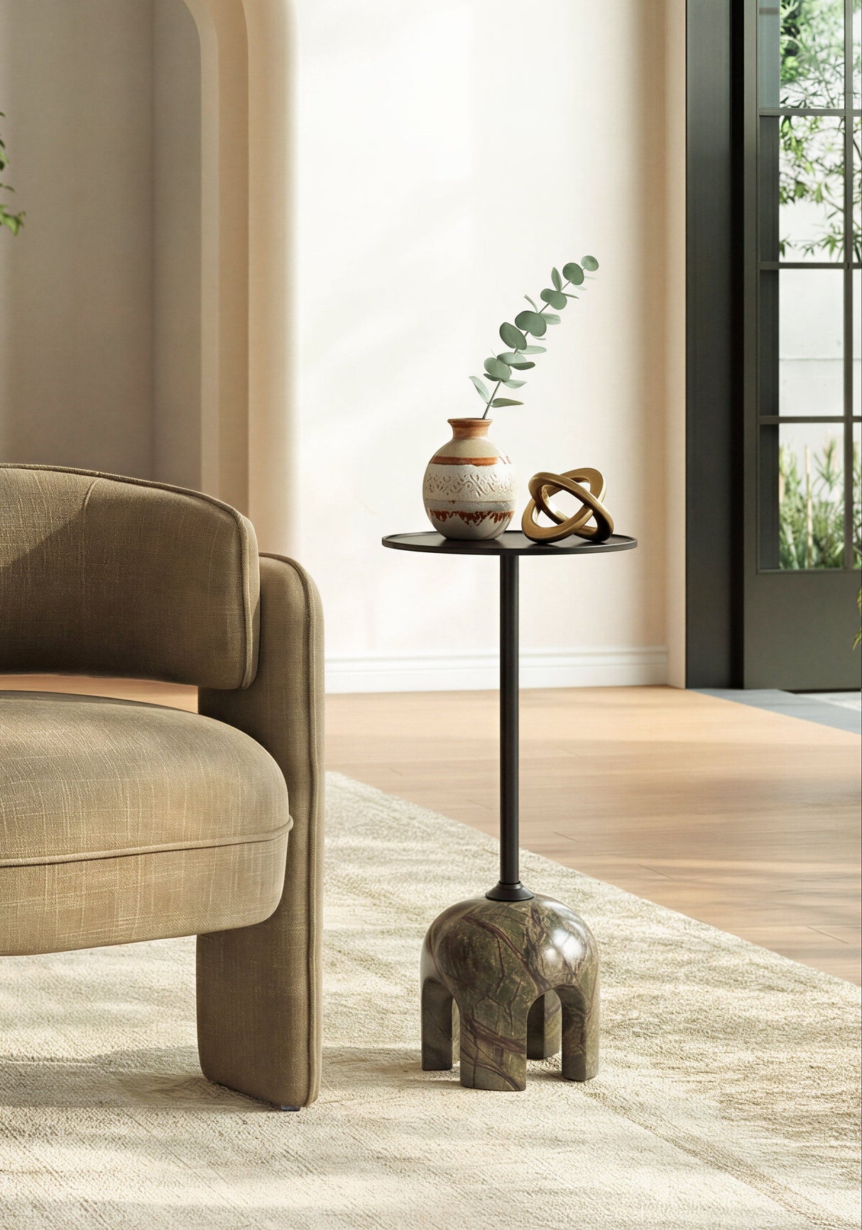 Kask Multicolor Side Table by Zuomod at Eve Furniture