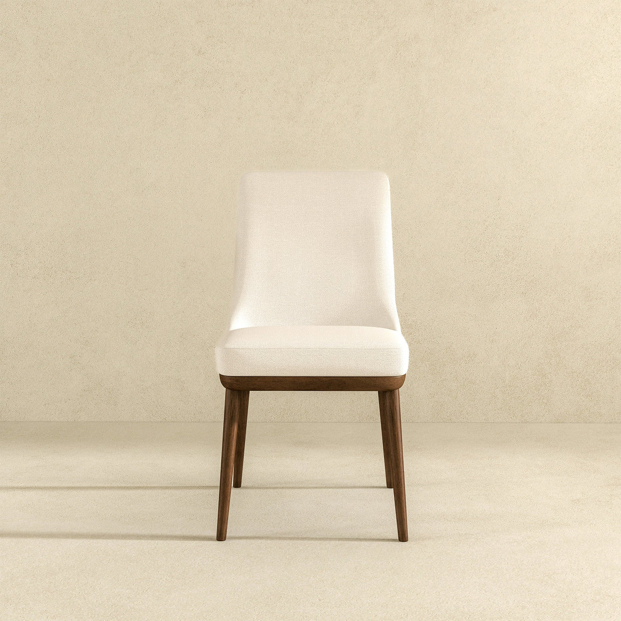 Kate Beige Fabric Dining Chair (Set Of 2) by Ashcroft Furniture at Eve Furniture