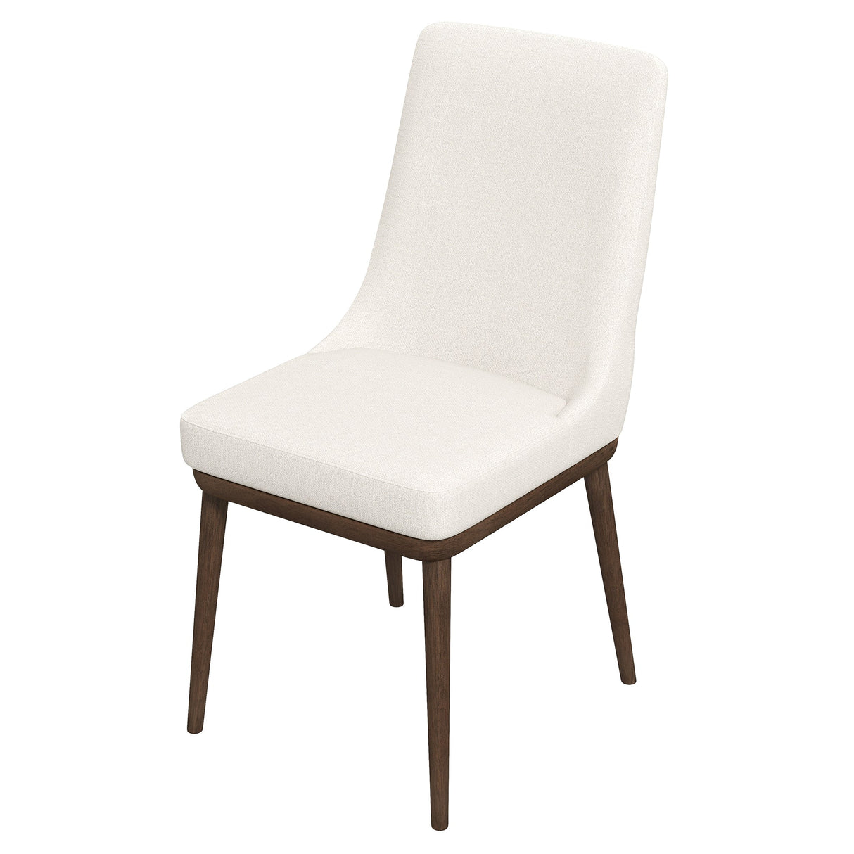 Kate Beige Fabric Dining Chair (Set Of 2) by Ashcroft Imports at Eve Furniture