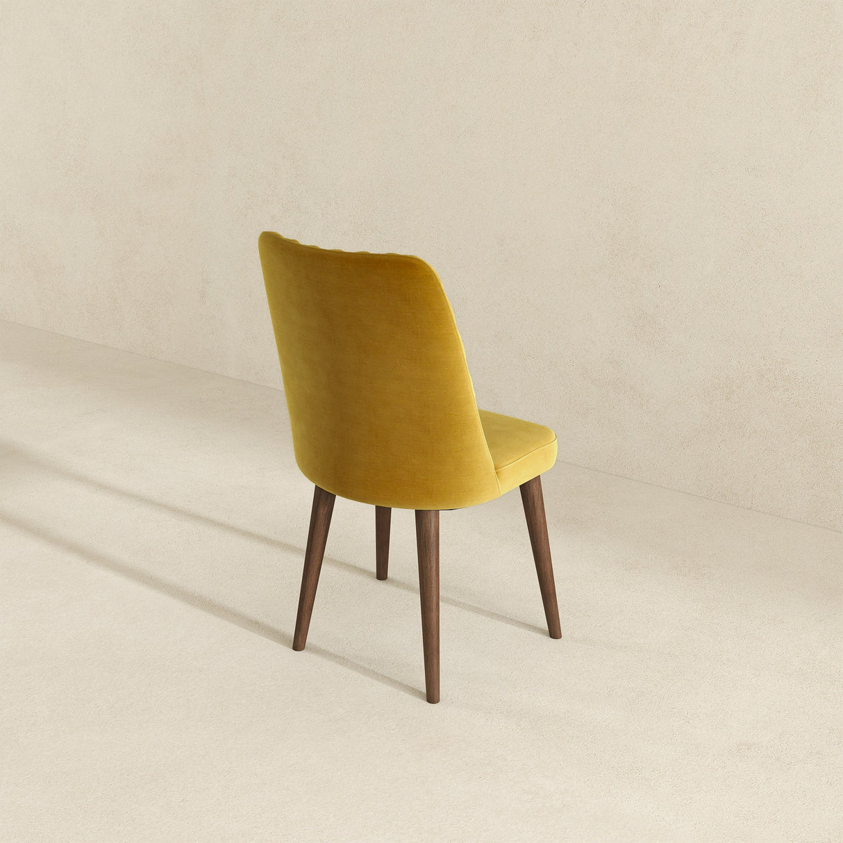 Katie Gold Velvet Dining Chair (Set Of 2) by Ashcroft Furniture at Eve Furniture
