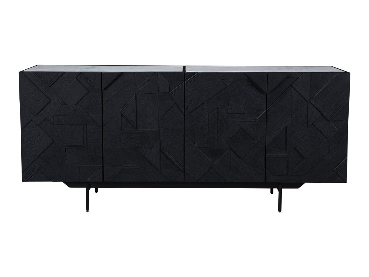 Kattan Black Sideboard by MOES at Eve Furniture