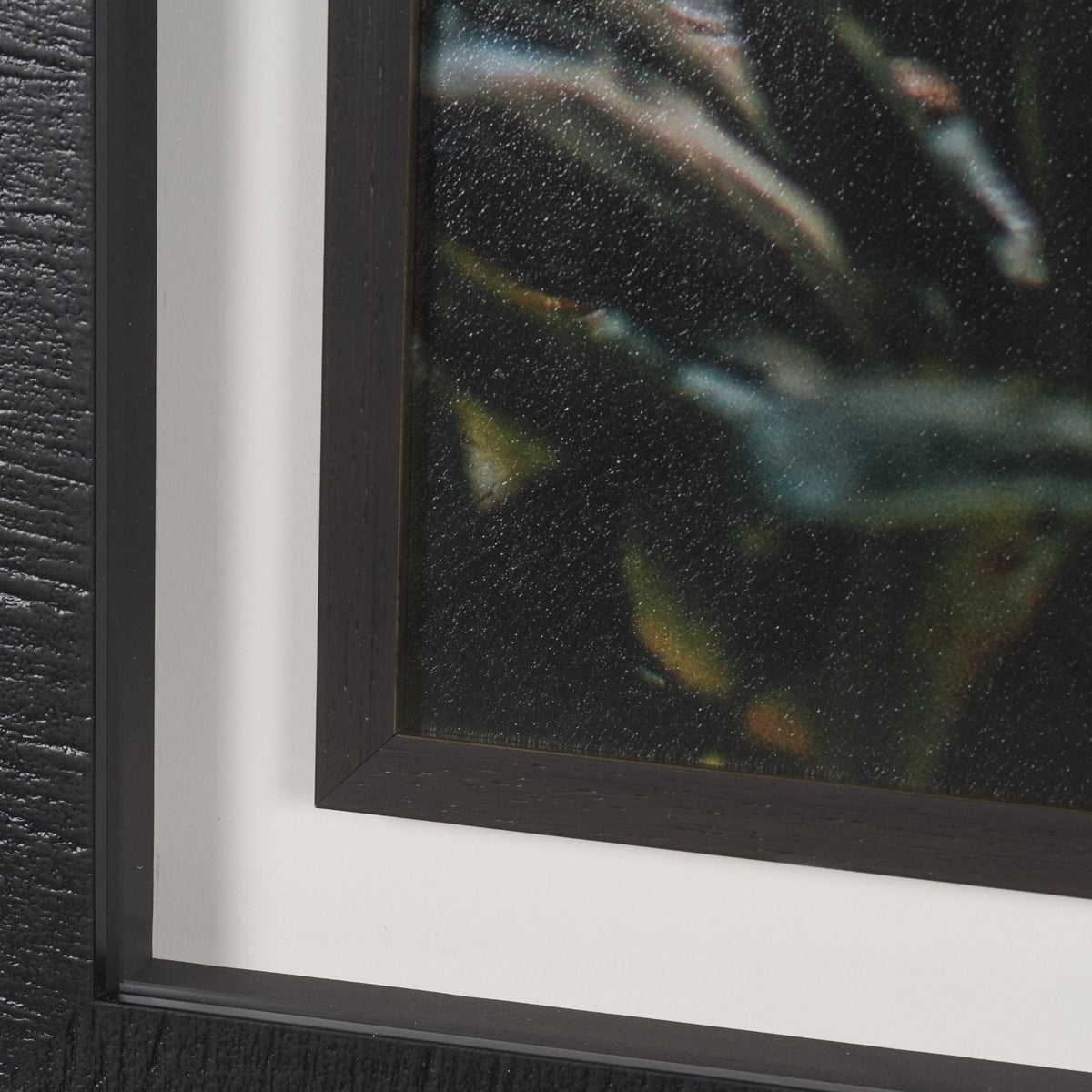 Kauai Jungle Dream by Stefan and Audrey Textured Framed Photo Print Matted under Glass by Mercana at Eve Furniture