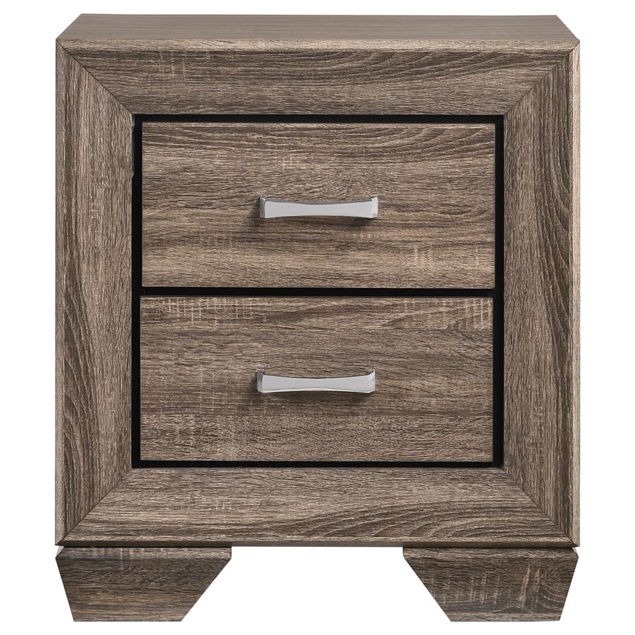 Kauffman 5-Piece Eastern King Bedroom Set with High Straight Headboard by Coaster at Eve Furniture