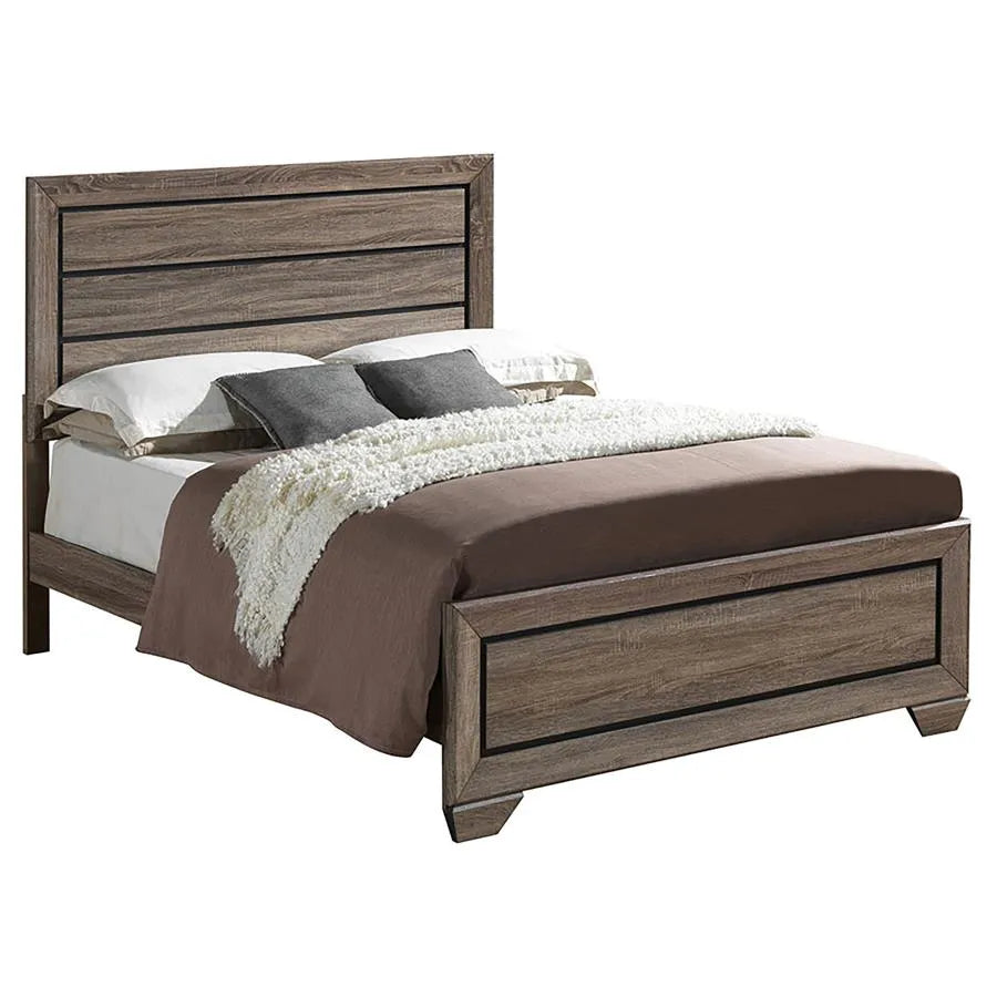 Kauffman 5-Piece Queen Bedroom Set with High Straight Headboard by Coaster at Eve Furniture