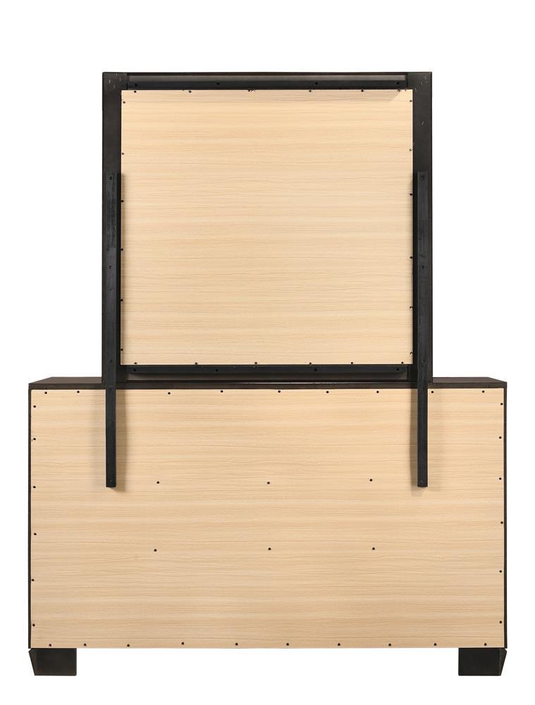 Kauffman Dark Cocoa 6-Drawer Dresser by Coaster at Eve Furniture