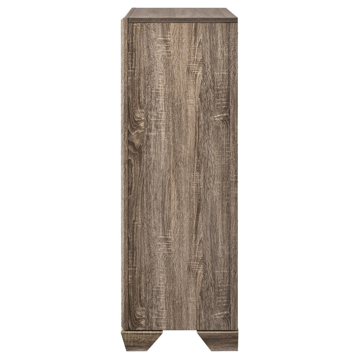 Kauffman Washed Taupe 5-Drawer Chest by Coaster at Eve Furniture