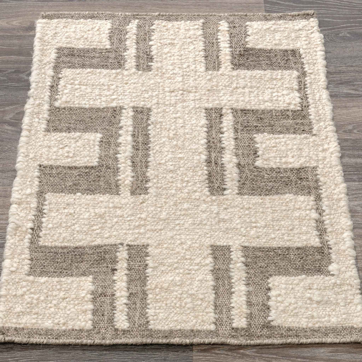 Kavala Charcoal/Ivory Rug by Classic Home at Eve Furniture
