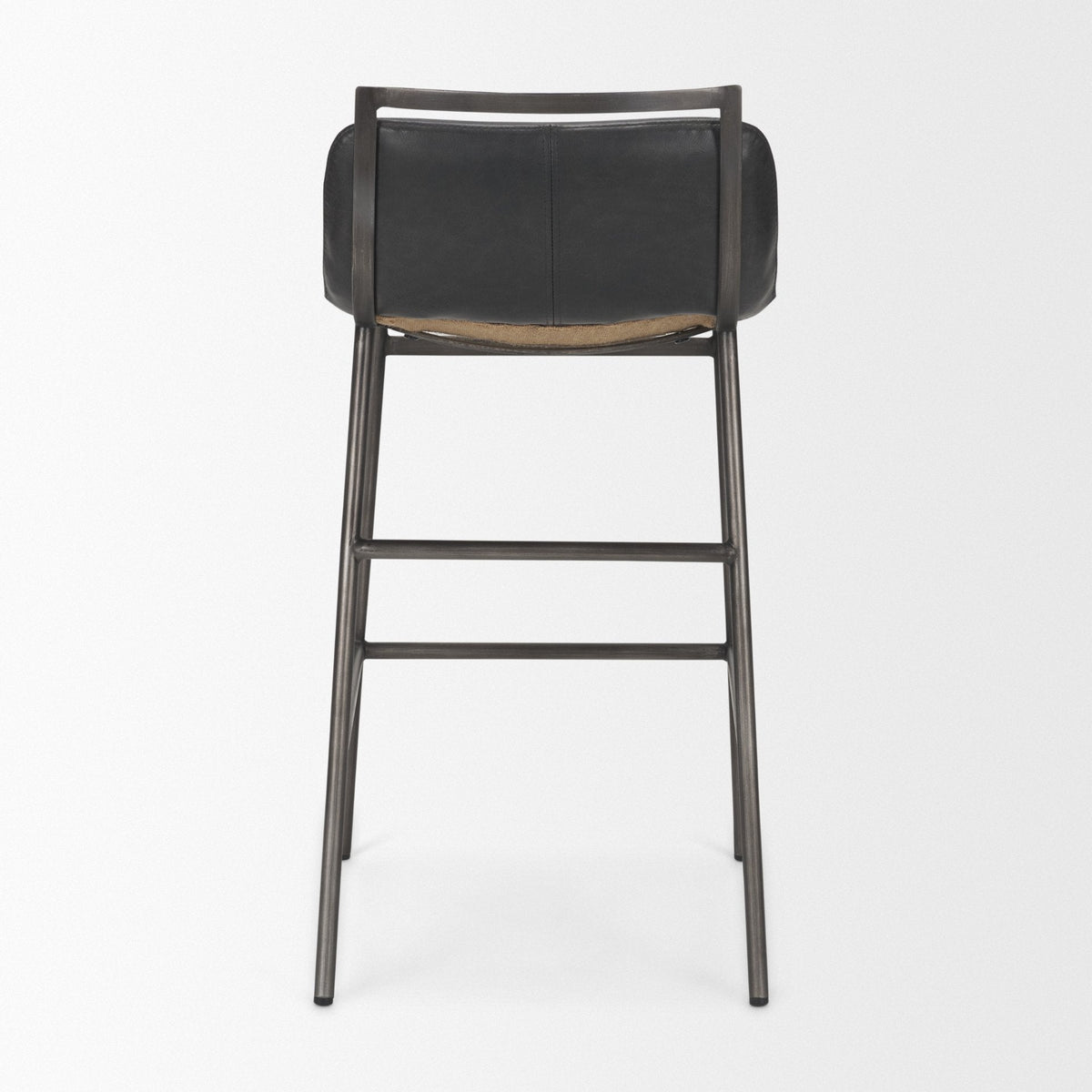 Kavalan Backless 33.5in Seat Counter Stool | Chocolate Leather by Mercana at Eve Furniture