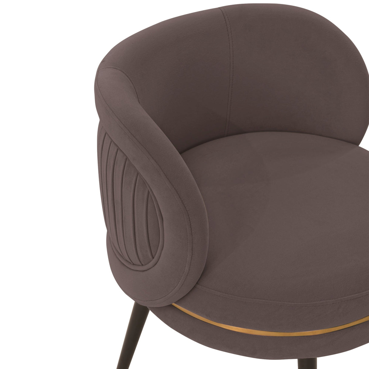 Kaya Dining Chair in Grey (set of 2) by Manhattan Comfort at Eve Furniture