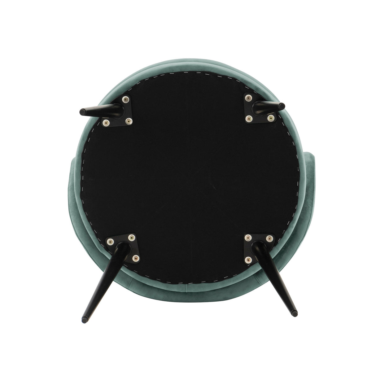 Kaya Dining Chair in Mint Green by Manhattan Comfort at Eve Furniture