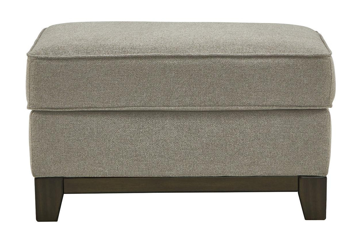 Kaywood Granite Ottoman by Ashley at Eve Furniture