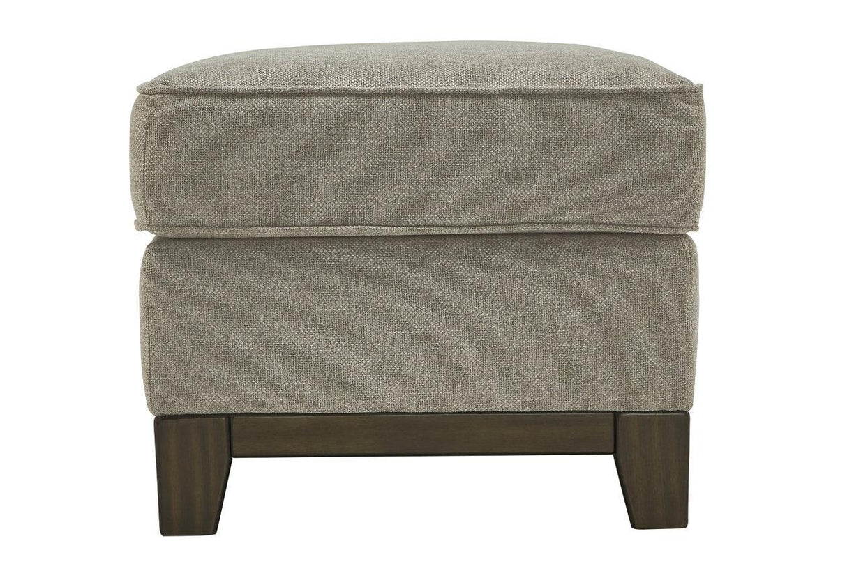 Kaywood Granite Ottoman by Ashley at Eve Furniture