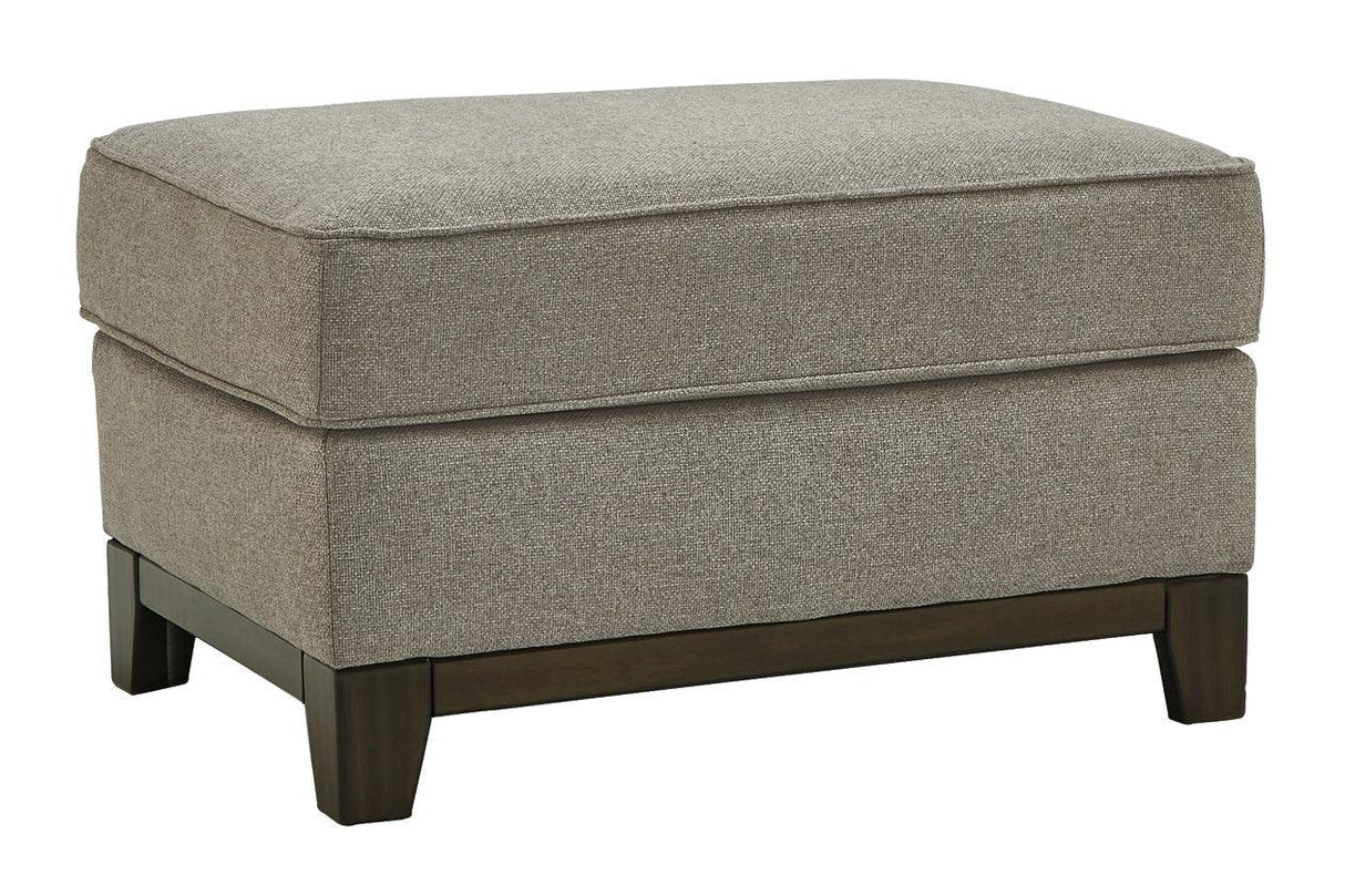 Kaywood Granite Ottoman by Ashley at Eve Furniture