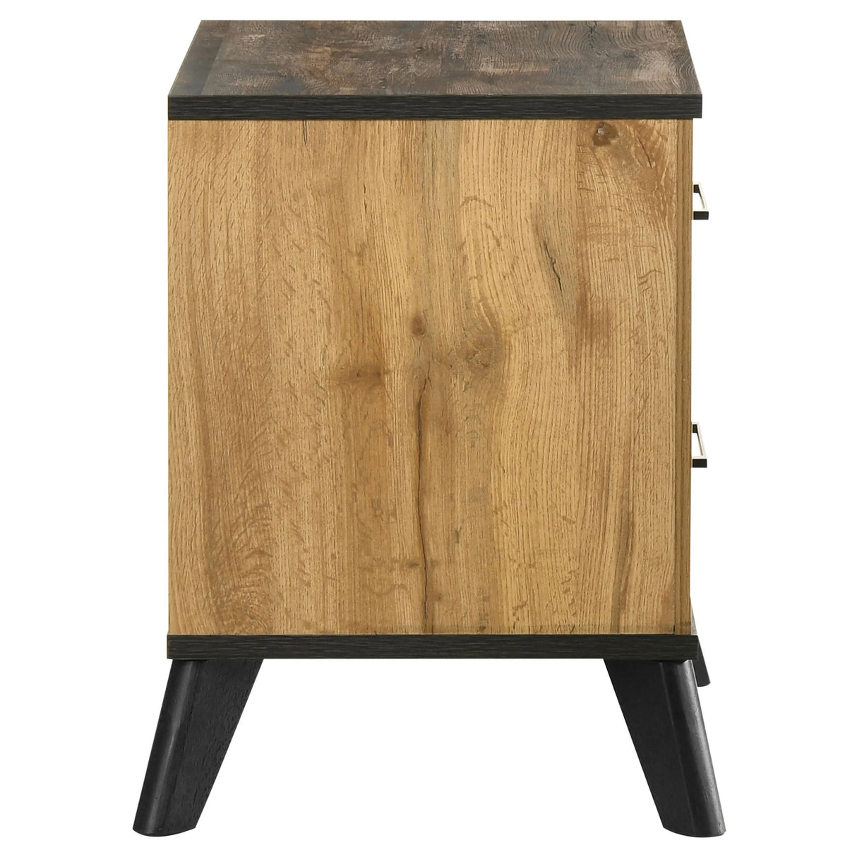 Kaywood Natural Pine 2-drawer Nightstand Bedside Table by Coaster at Eve Furniture