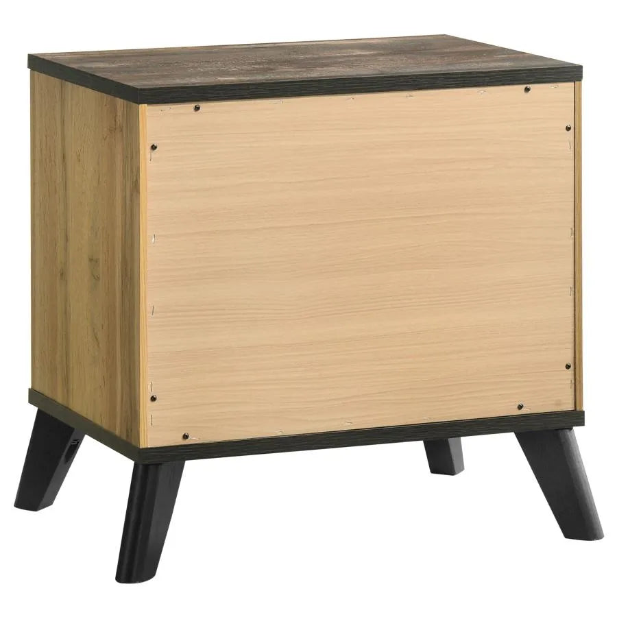Kaywood Natural Pine 5-Piece Eastern King Bedroom Set by Coaster at Eve Furniture