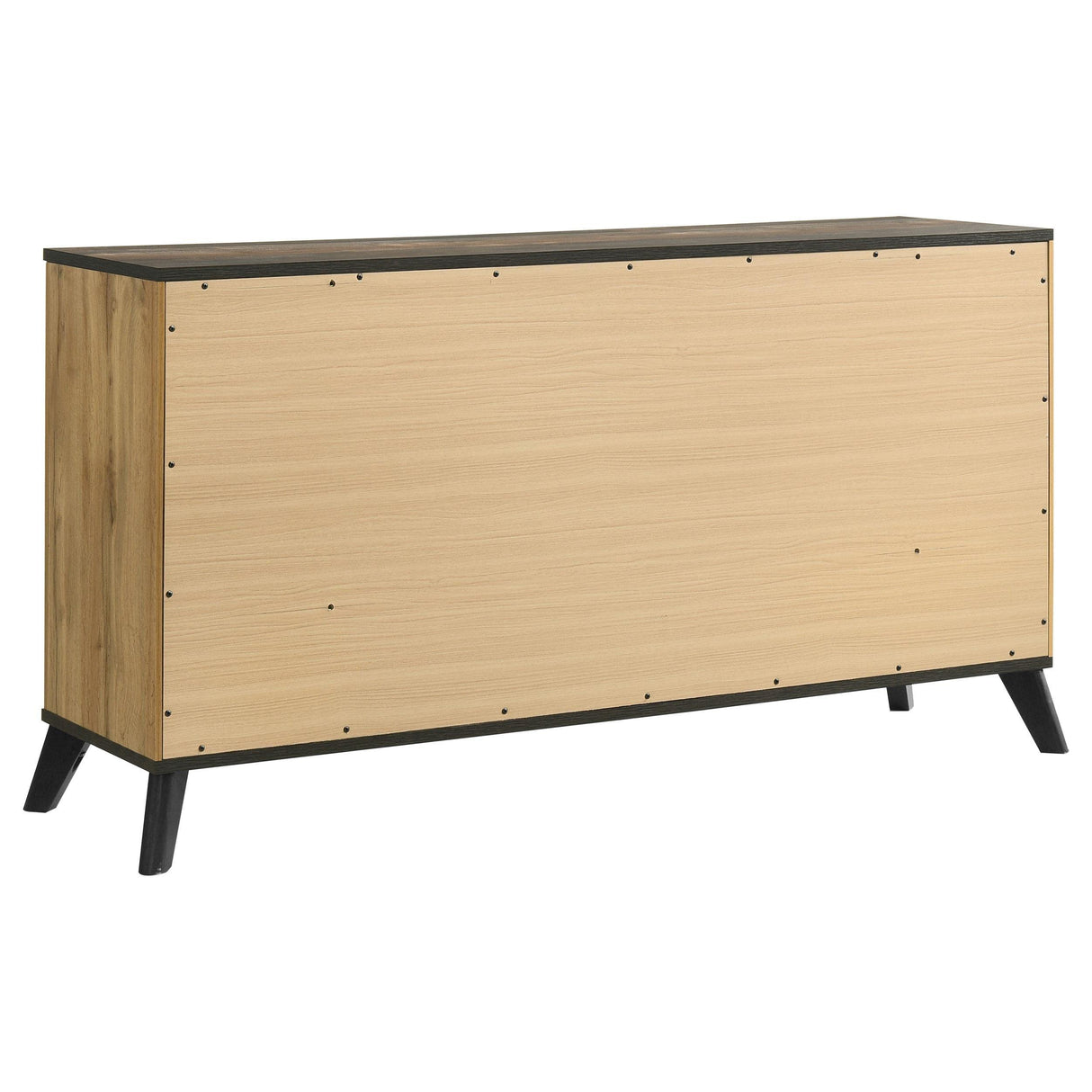 Kaywood Natural Pine 6-drawer Dresser Cabinet by Coaster at Eve Furniture