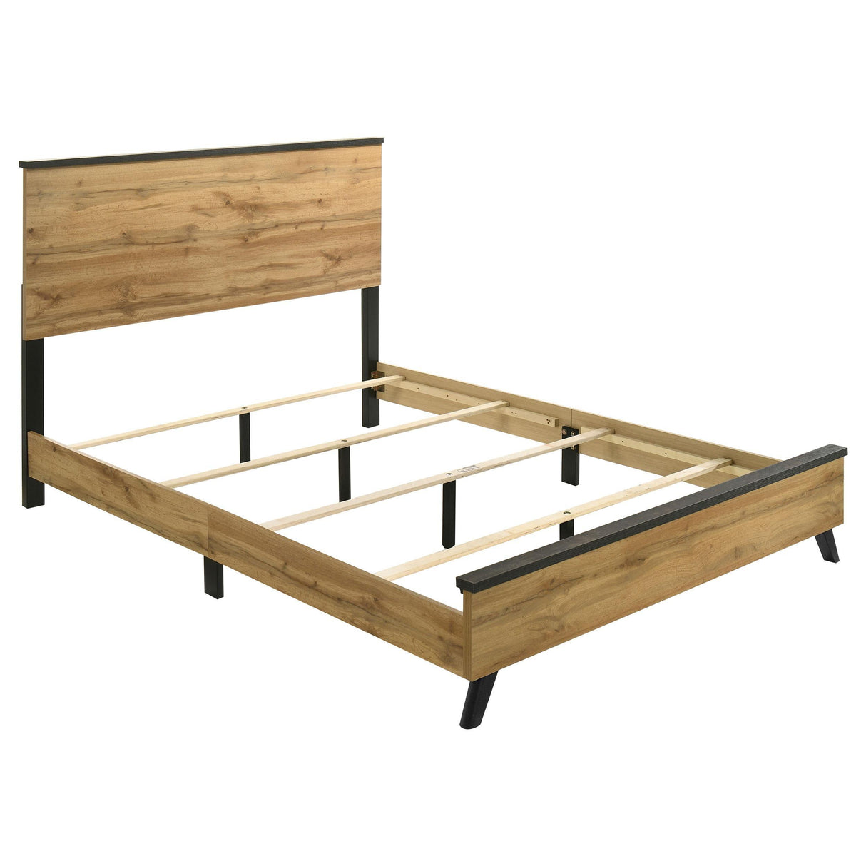Kaywood Natural Pine 51-inch Queen Panel Bed by Coaster at Eve Furniture