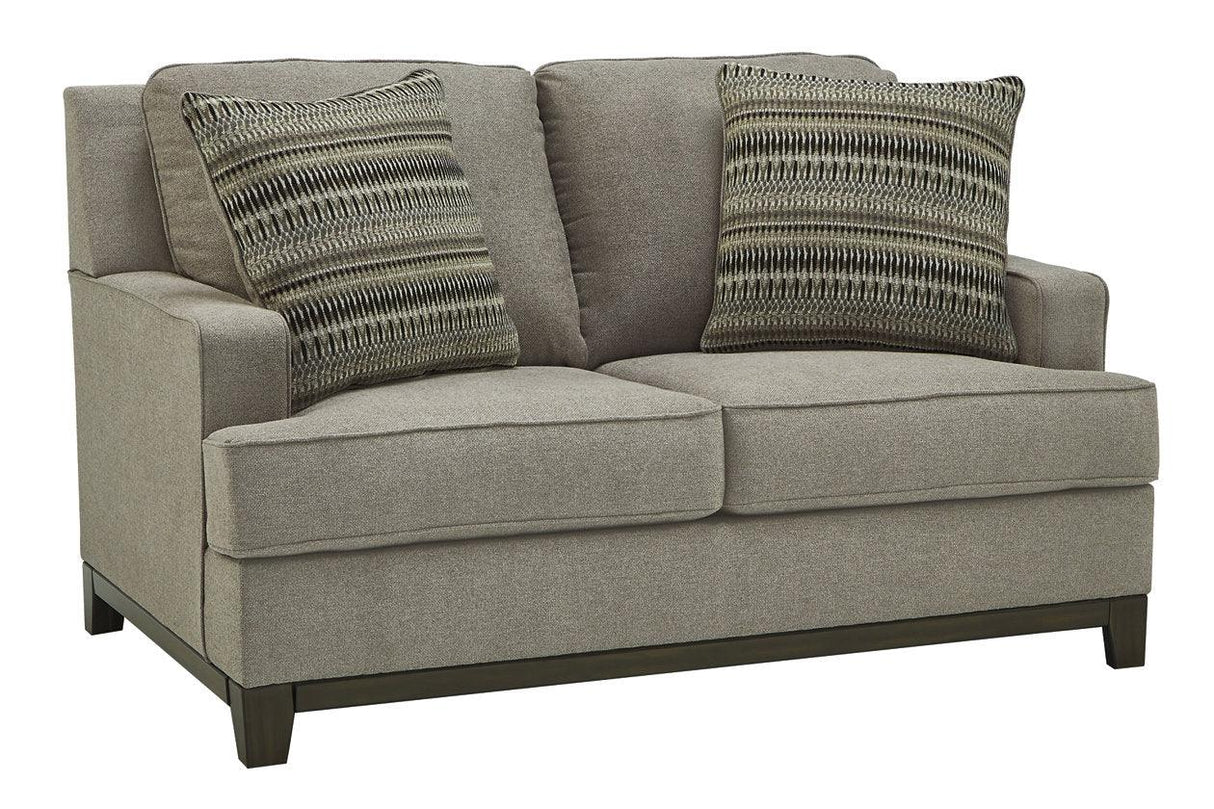 Kaywood Granite Loveseat by Ashley at Eve Furniture