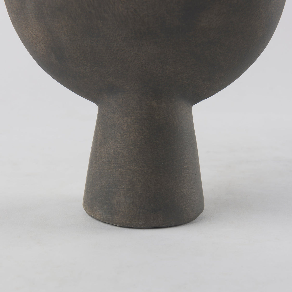 Kaz Earthy Brown Ceramic Vase by Mercana at Eve Furniture