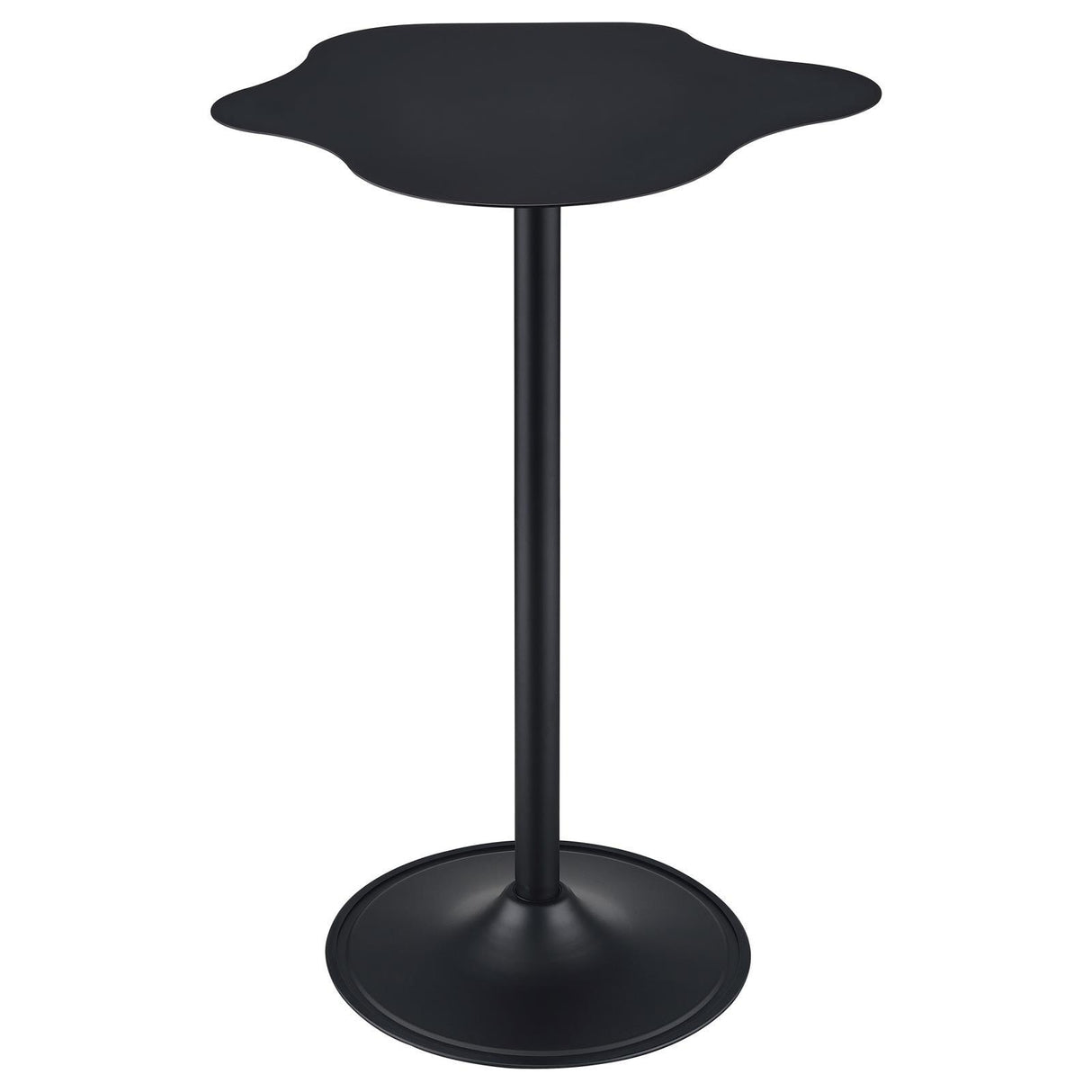 Keanu Pedestal Black Cloud-Shaped Top Bar Table by Coaster at Eve Furniture