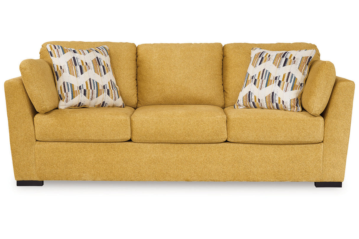 Keerwick Sunflower Living Room Set by Ashley at Eve Furniture