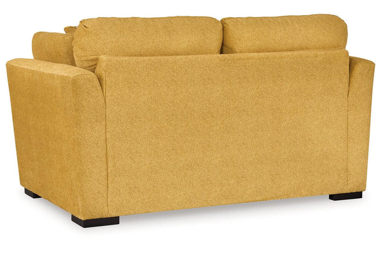 Keerwick Sunflower Sofa & Loveseat by Ashley at Eve Furniture