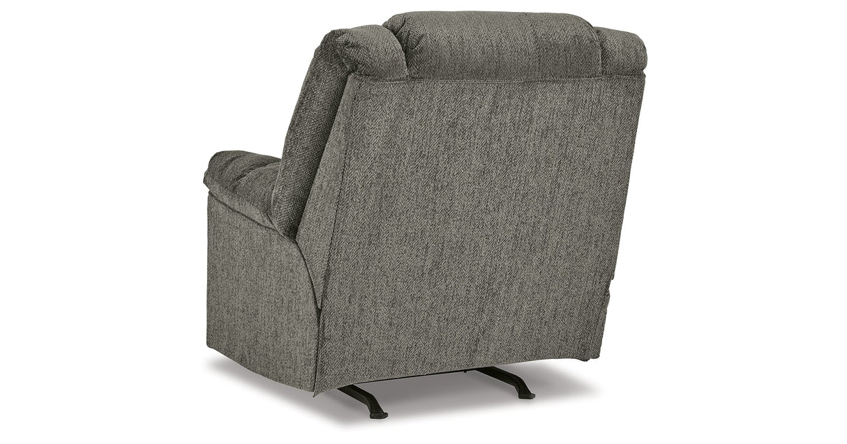 Kegler Putty Recliner by Ashley at Eve Furniture