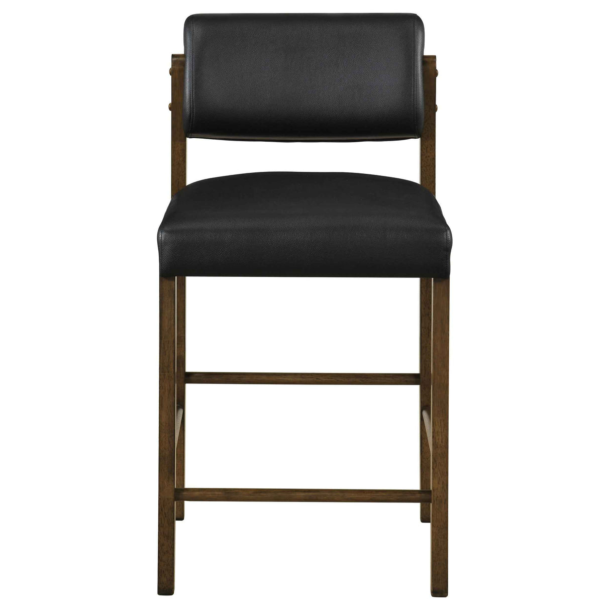 Kehoe Walnut/Black Upholstered Counter Height Chair- (Set of 2) by Coaster at Eve Furniture