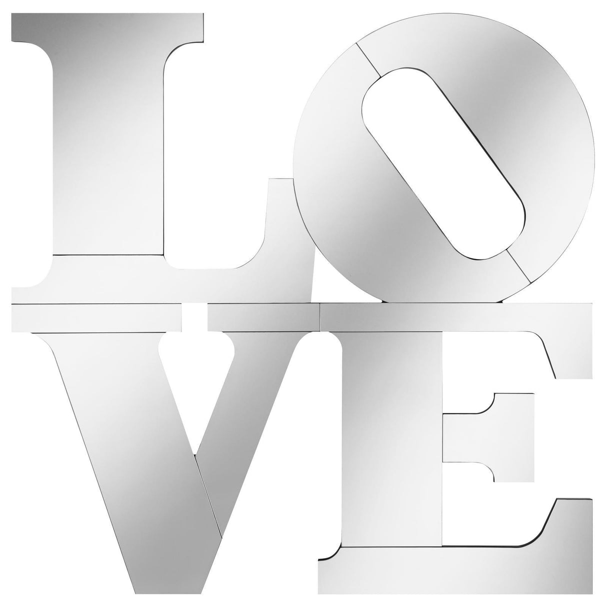 Keiran Letter Shaped Wall Mirror by Coaster at Eve Furniture