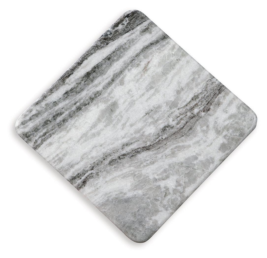 Keithwell Gray Accent Table by Ashley at Eve Furniture