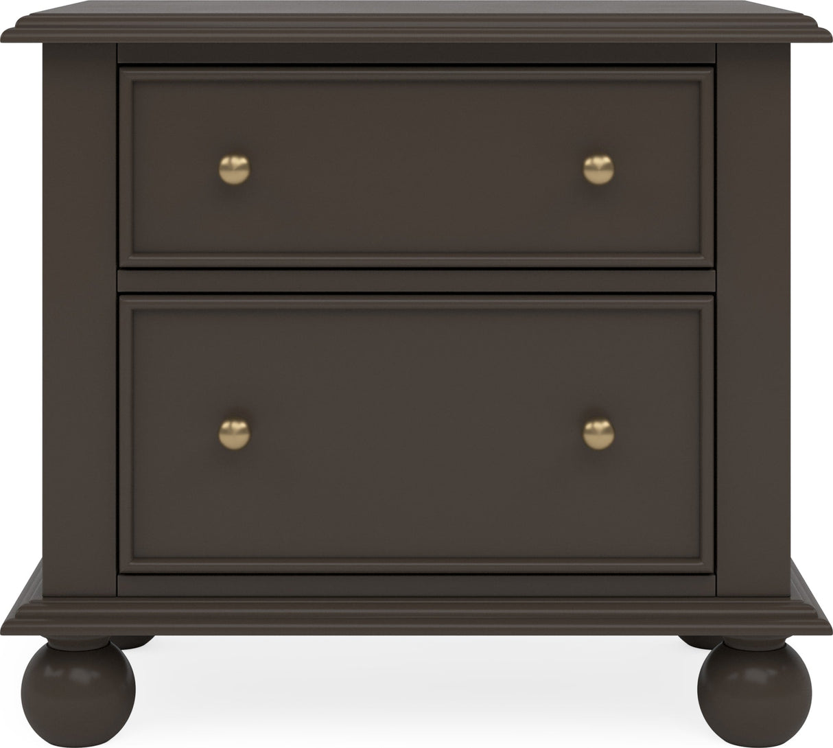 Kellie Bourbon 2-Drawer Nightstand