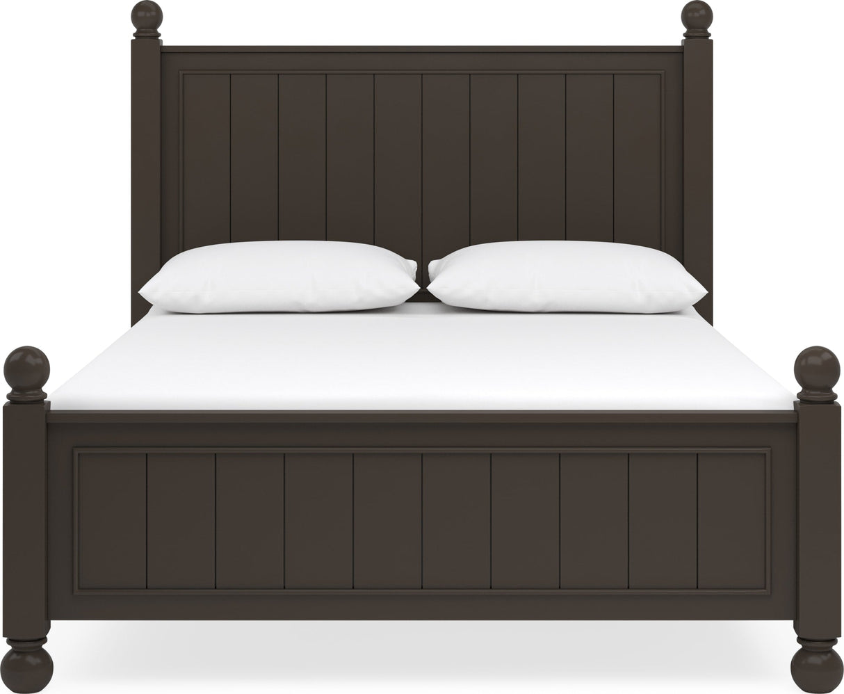 Kellie Bourbon King Panel Bed