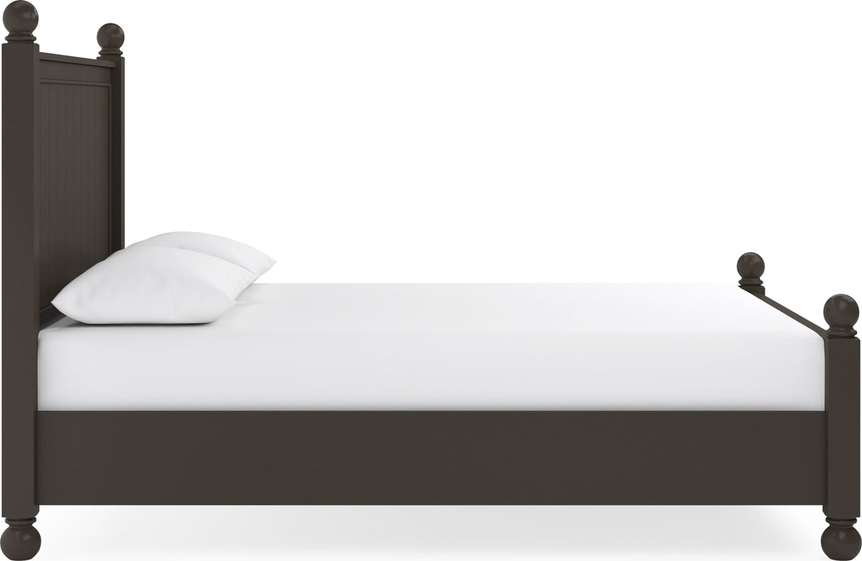 Kellie Bourbon King Panel Bed