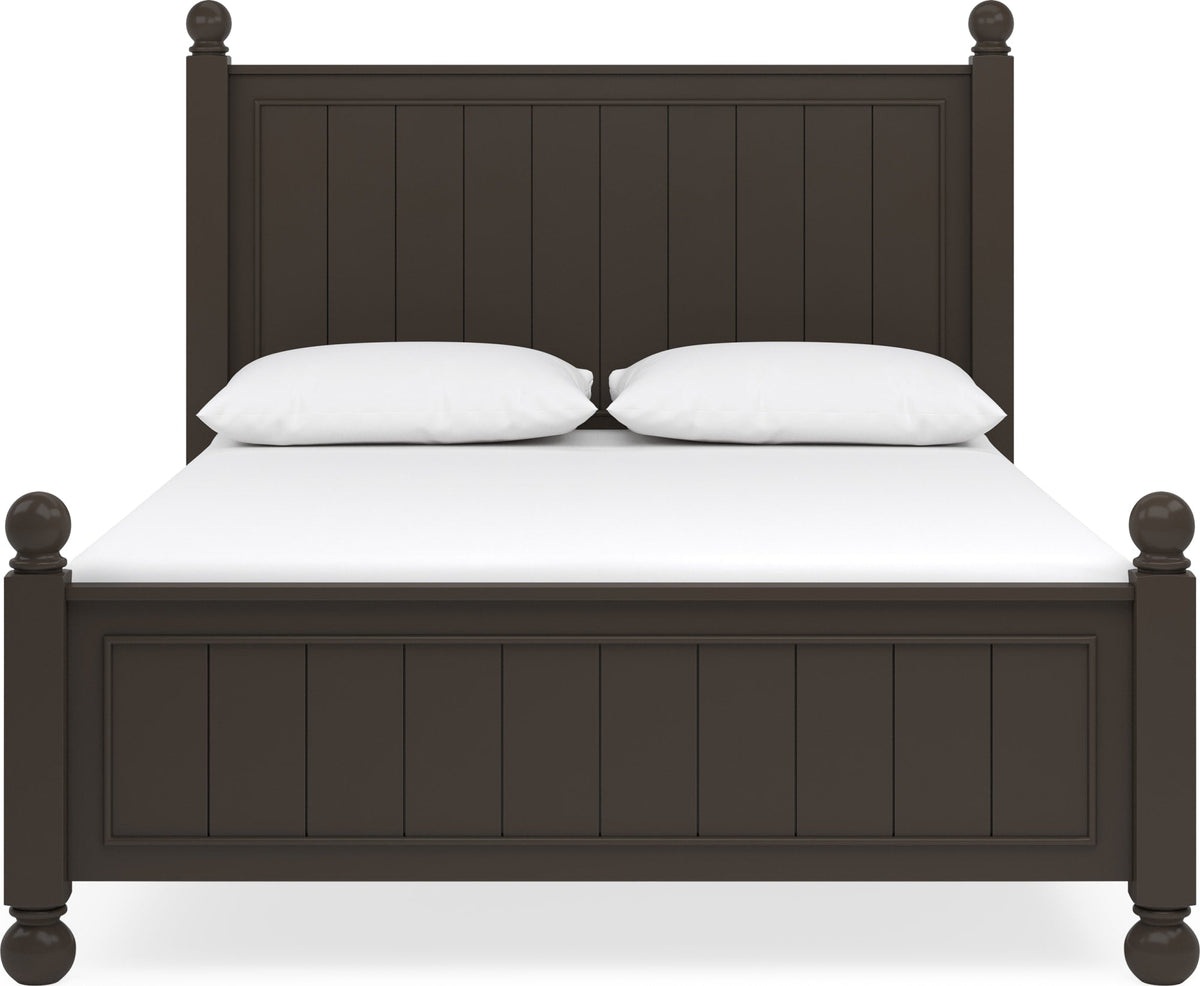 Kellie Bourbon Queen Panel Bed by Modus Furniture at Eve Furniture