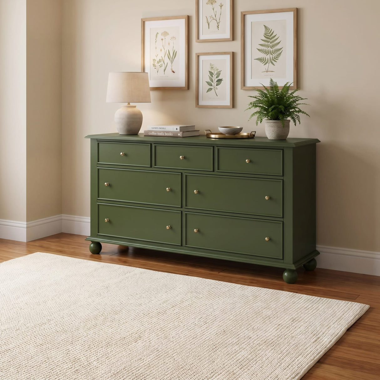 Kellie Juniper 7-Drawer Dresser