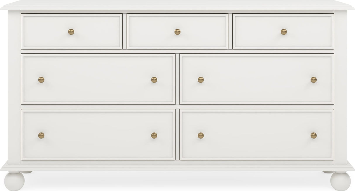 Kellie Milkstone 7-Drawer Dresser