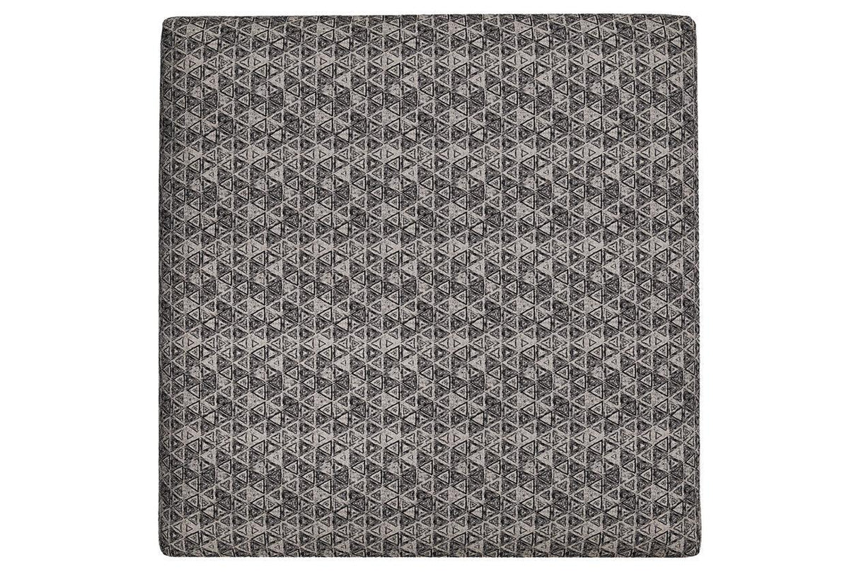 Kellway Bisque Ottoman With Storage by Ashley at Eve Furniture