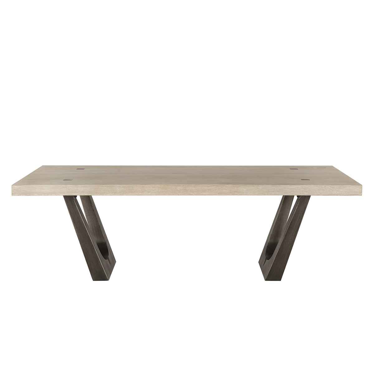 Kelso Natural/Black Dining Table by Classic Home at Eve Furniture
