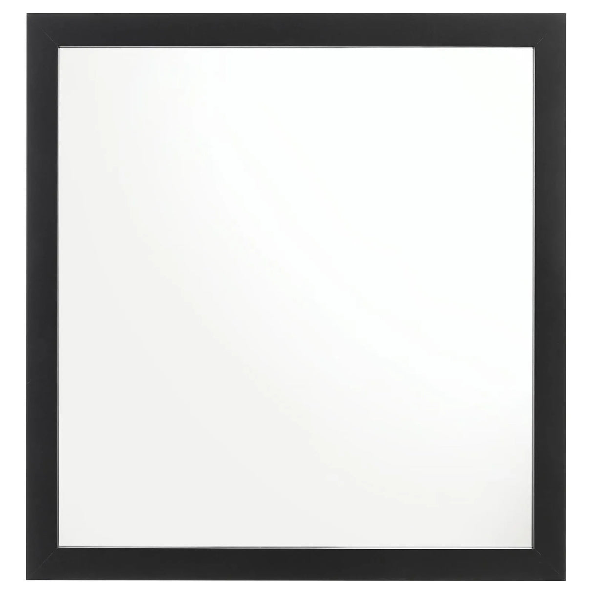Kendall Black Square Dresser Mirror by Coaster at Eve Furniture