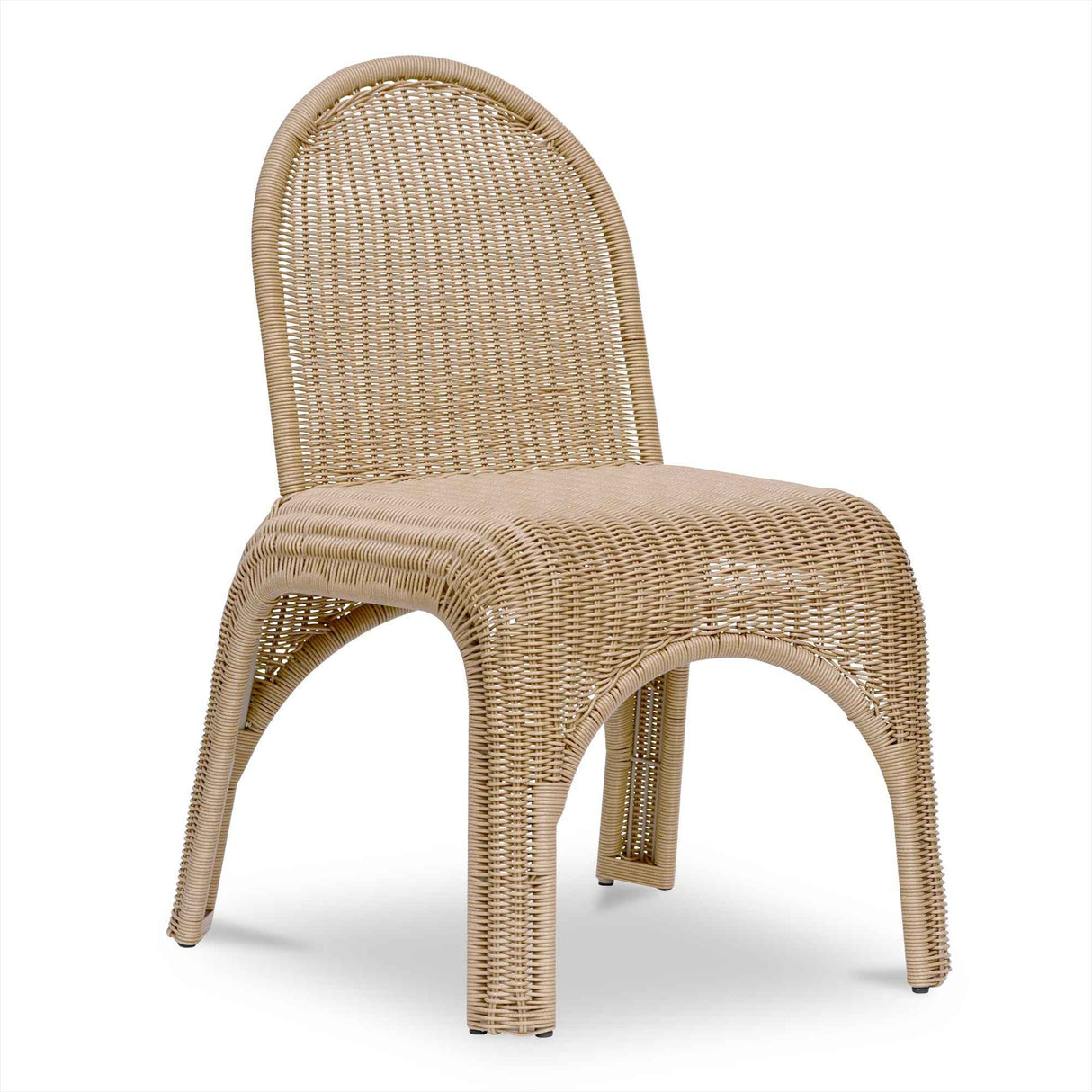 Kendall Natural Outdoor Dining Chair (Set of 2)