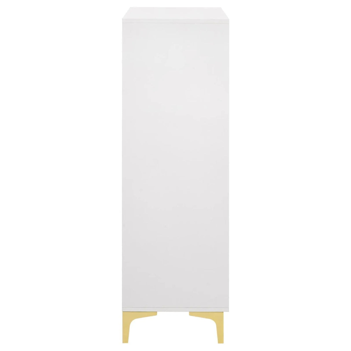 Kendall White 5-Drawer Chest by Coaster at Eve Furniture