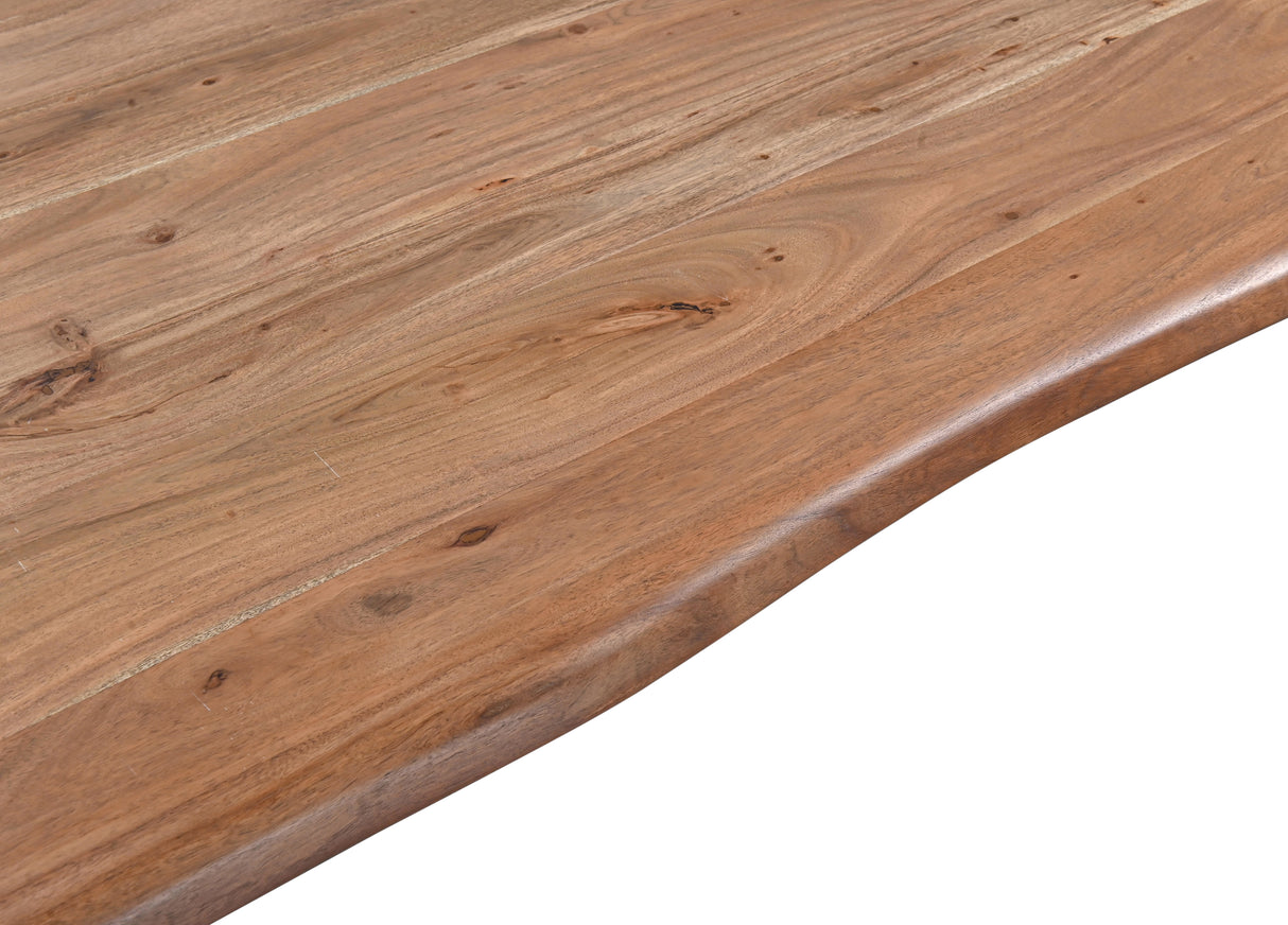 Kennedy 68" Dining Table in Smoked Acacia by Home Trends & Design at Eve Furniture