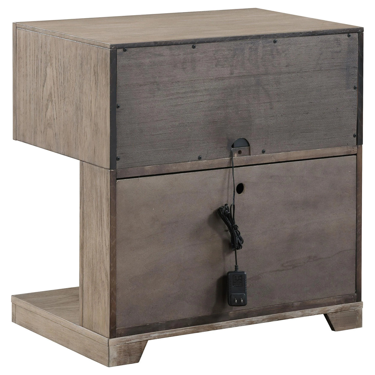 Kenora Barley Brown 1-drawer Nightstand Bedside Table by Coaster at Eve Furniture