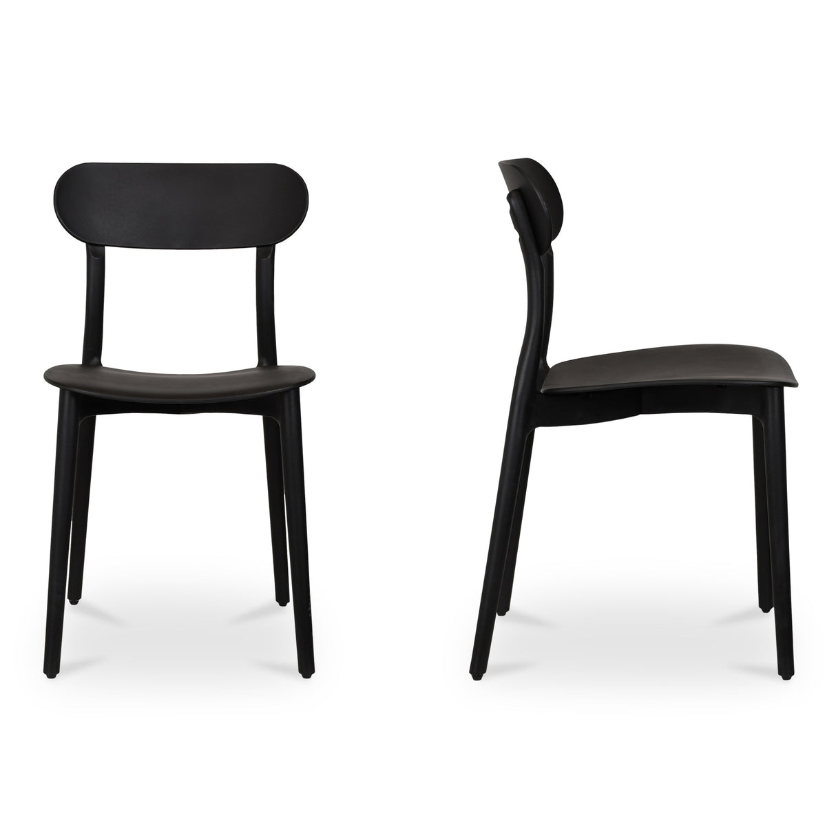 Kent Black Outdoor Dining Chair (Set of 2) by Moe's Home at Eve Furniture