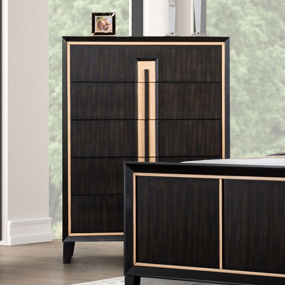 Kenyada Espresso Chest by Furniture of America at Eve Furniture