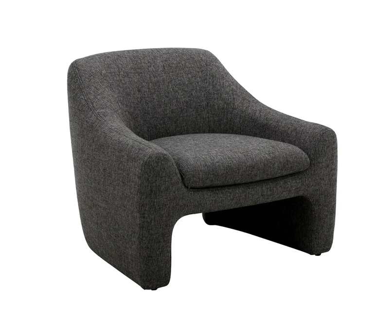 Kenzie Accent Chair Shadowed Grey by Moe's Home at Eve Furniture