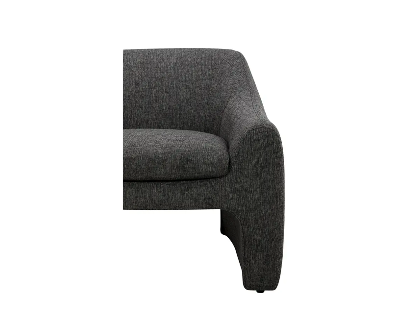 Kenzie Accent Chair Shadowed Grey by Moe's Home at Eve Furniture