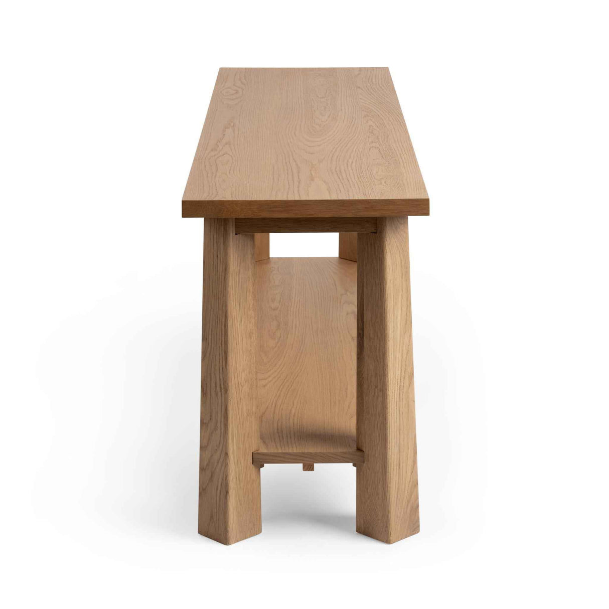 Kenzie Amber Toast Console Table by Classic Home at Eve Furniture